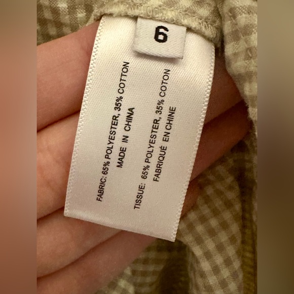 Proenza schouler white label gingham tie front midi skirt - Picture 5 of 6